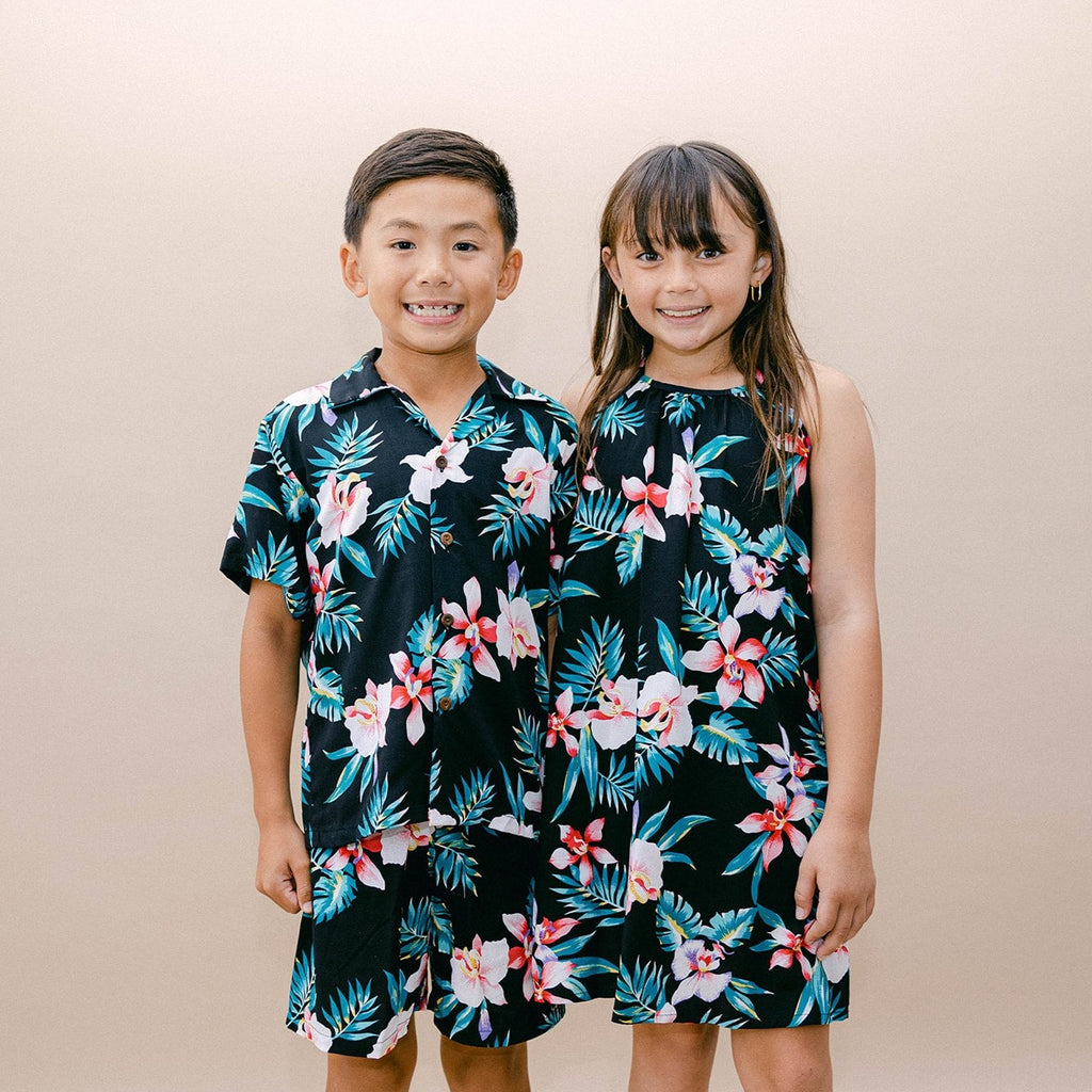 Ninthisle Made in Hawaii, Matching Family Super Soft Resort Wear Bamboo  Ginger Aloha Shirt/dress/kids Group Wedding Birthday Party Bulk Gift 