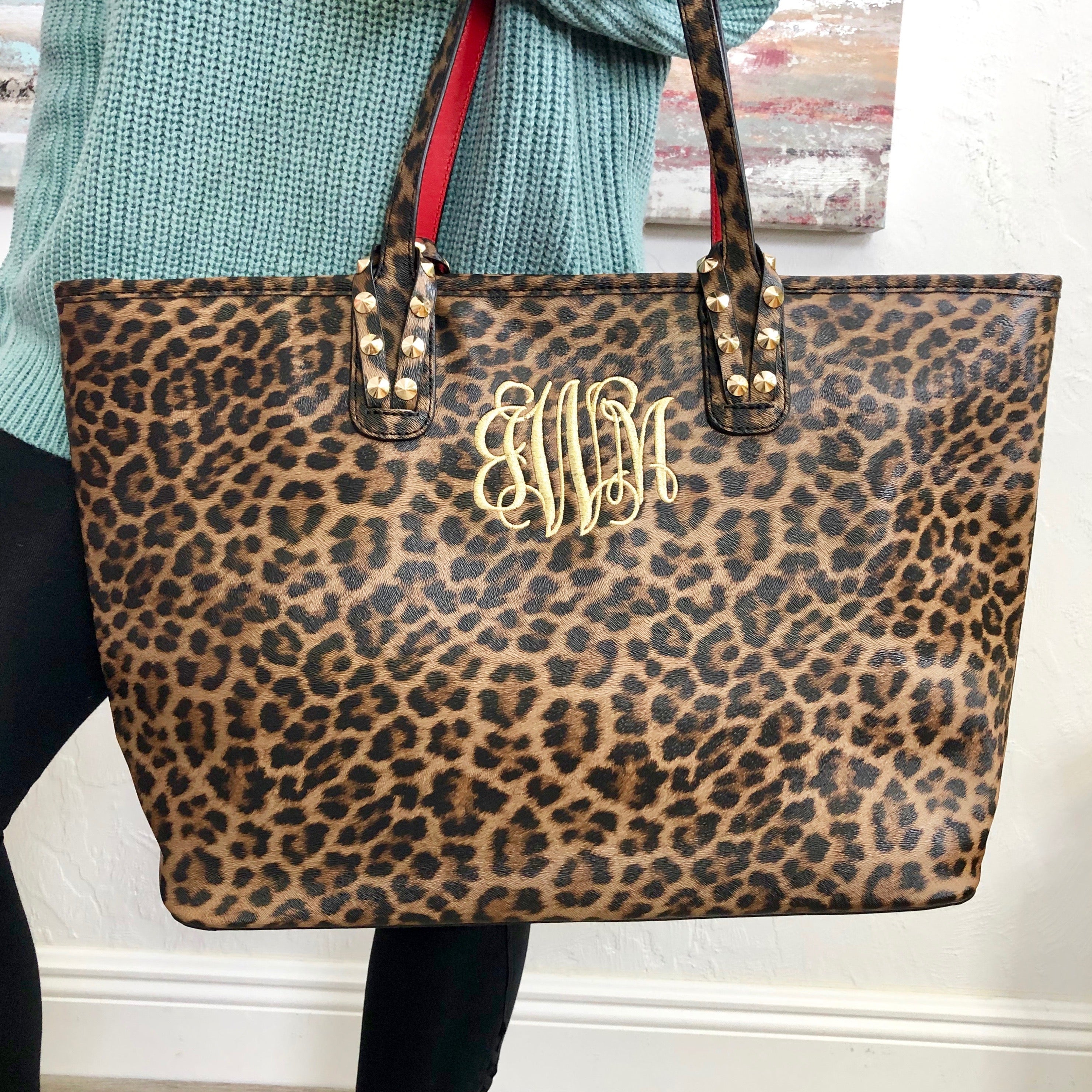 leopard purse