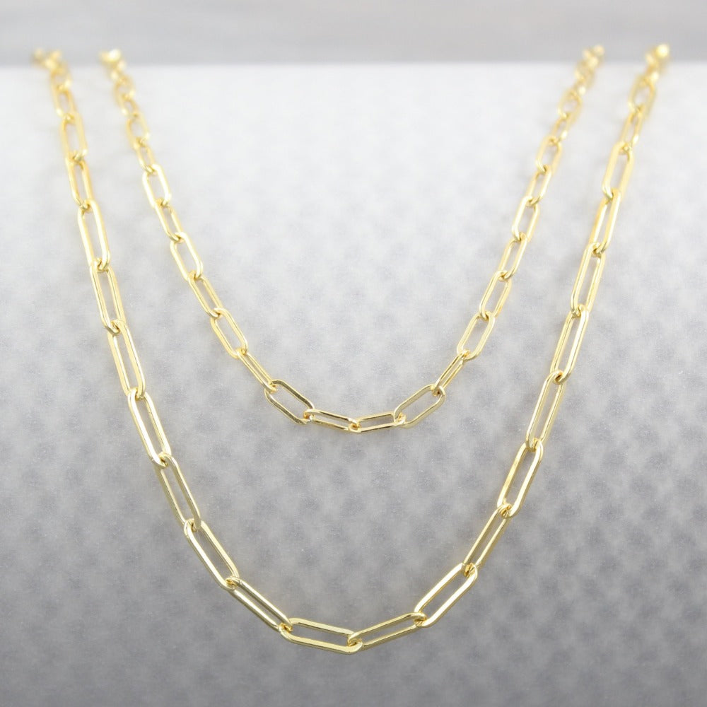 cartier paperclip necklace