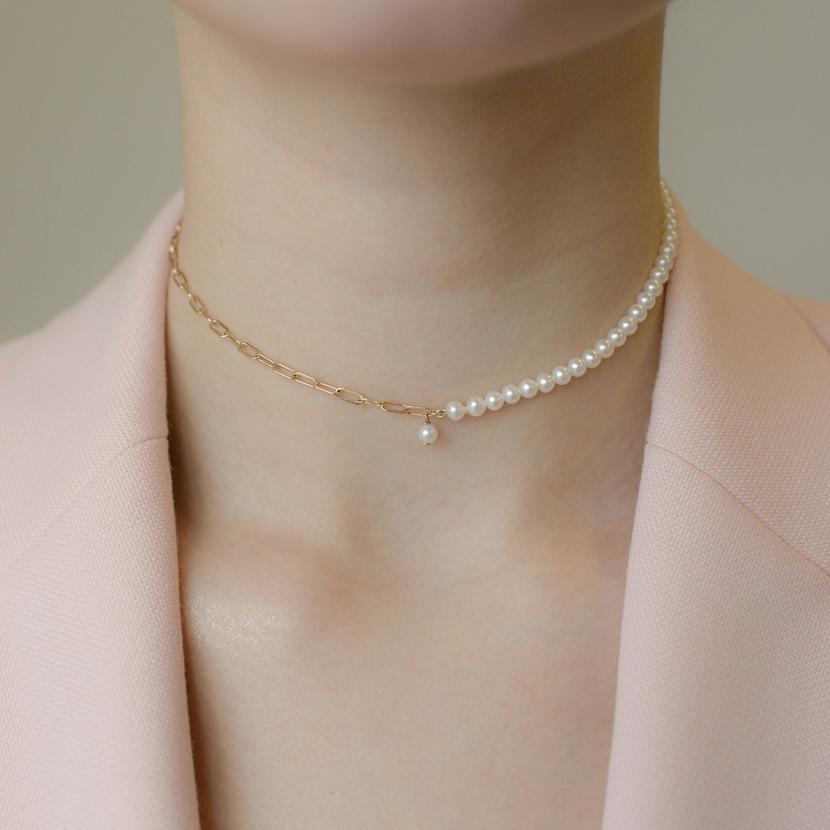 Pearl & Oyster Necklace – SS Magpie
