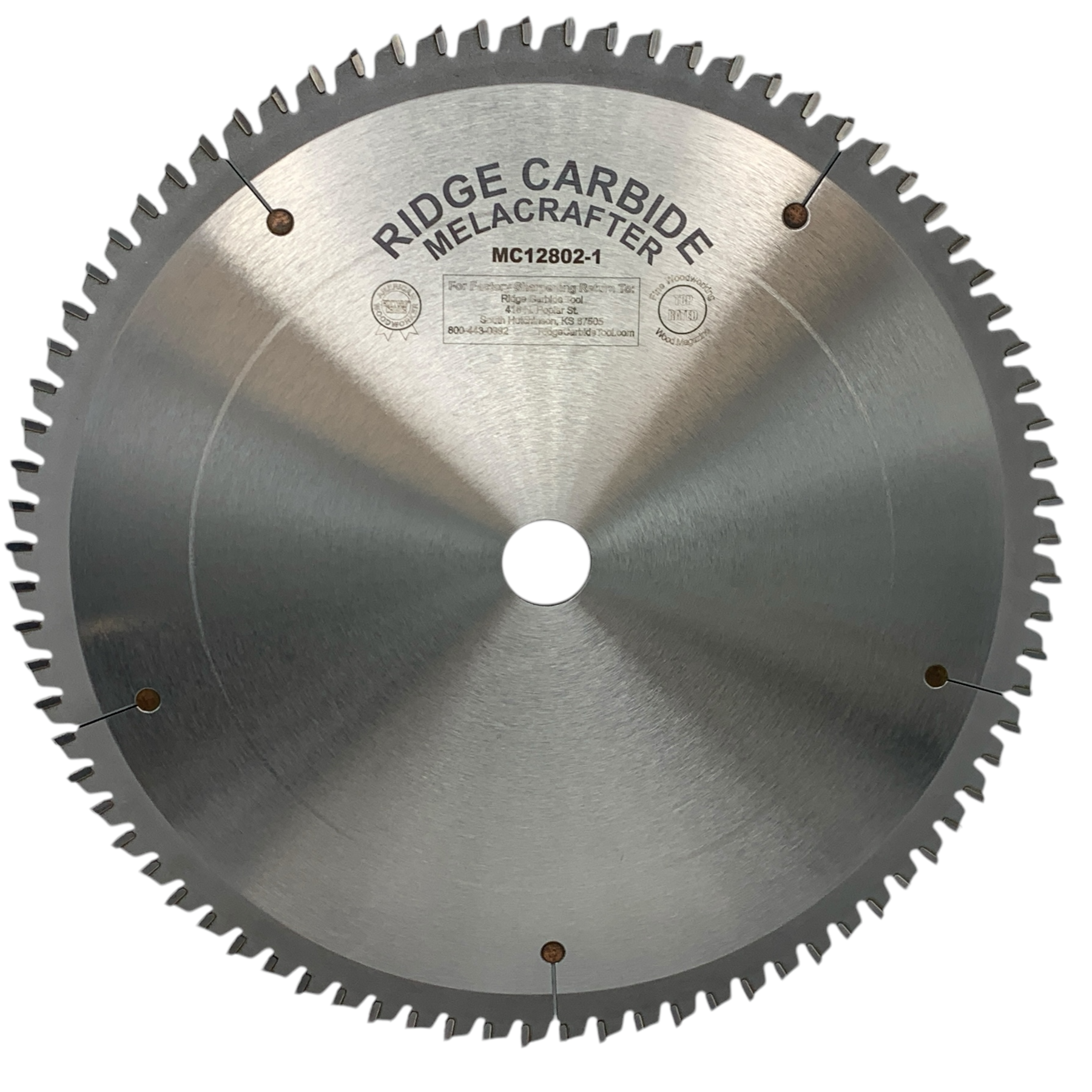 12" X 80 30deg ATB -5 Hk .098 / .128 Melacrafter Saw Blade