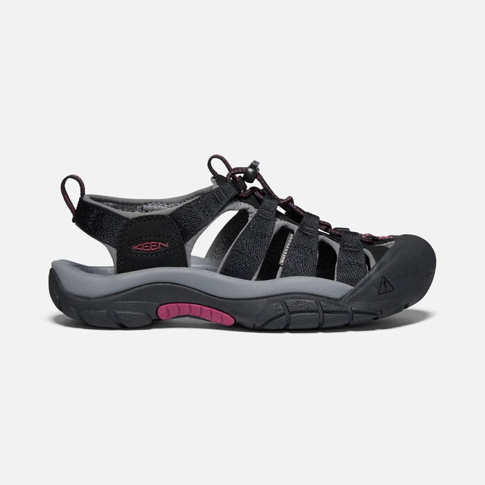 Keen Mens Newport H2 Sandals (Monochrome/Steel Grey) | Sportpursuit.co