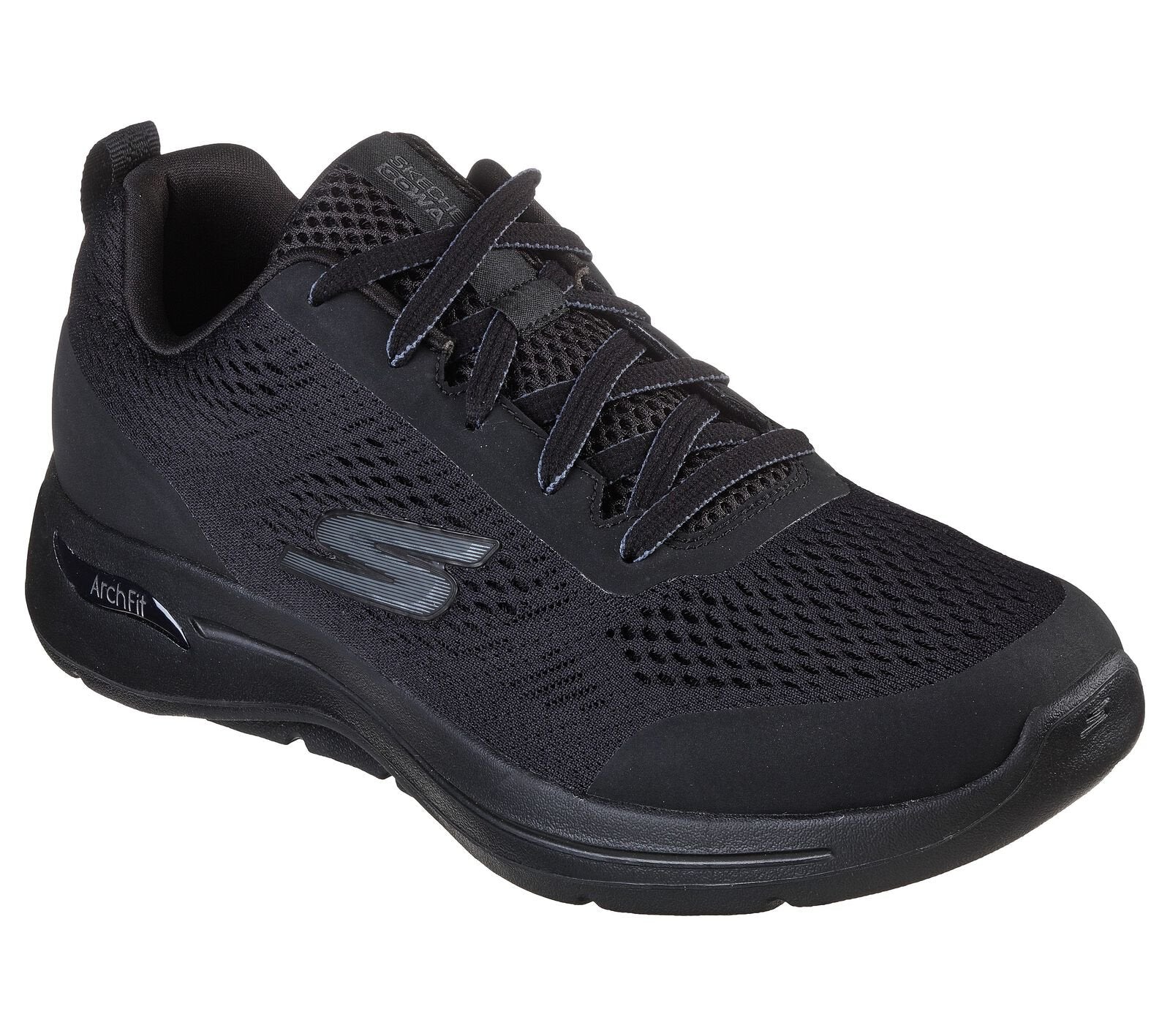 Skechers Designer Sneakers, USA, US 5, UK 2, Euro 35, Black Arch