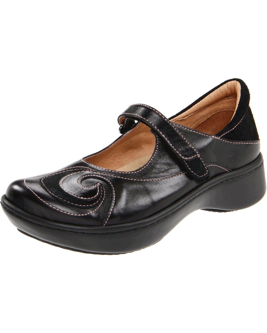 Naot ナオト NAOT Women's Clogs Black - Black Pioneer Leather Mule