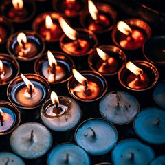 The French Witch Blog magick blue candle ritual spell 