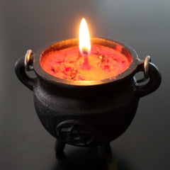 The French Witch Blog magick orange candle spell wicca 