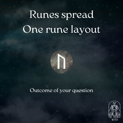 Rune spread divination