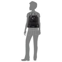 Calvin Klein Georgia Backpack (Black/Silver) - Brandat Outlet, Women's Handbags Outlet ,Handbags Online Outlet | Brands Outlet | Brandat Outlet | Designer Handbags Online |