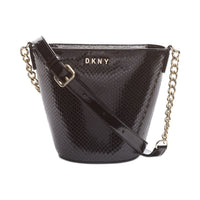 DKNY Leather Handbag - Kim Snake-Embossed Chain Bucket - Brandat Outlet, Women's Handbags Outlet ,Handbags Online Outlet | Brands Outlet | Brandat Outlet | Designer Handbags Online |