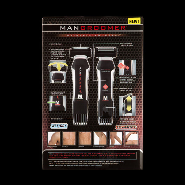 mangroomer ultimate pro body groomer and trimmer