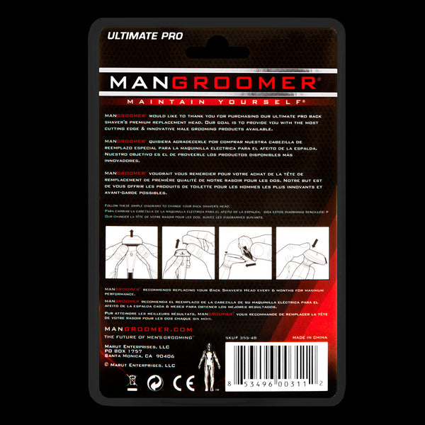 mangroomer ultimate pro back hair shaver
