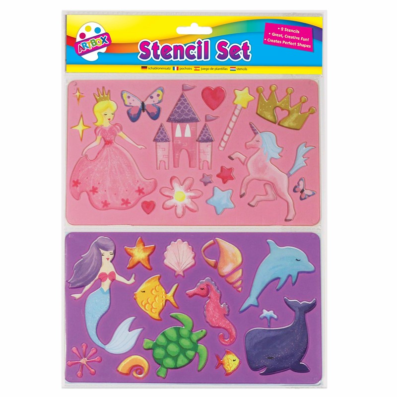 Pack of 2 Fun Stencils – Choice Wholesale