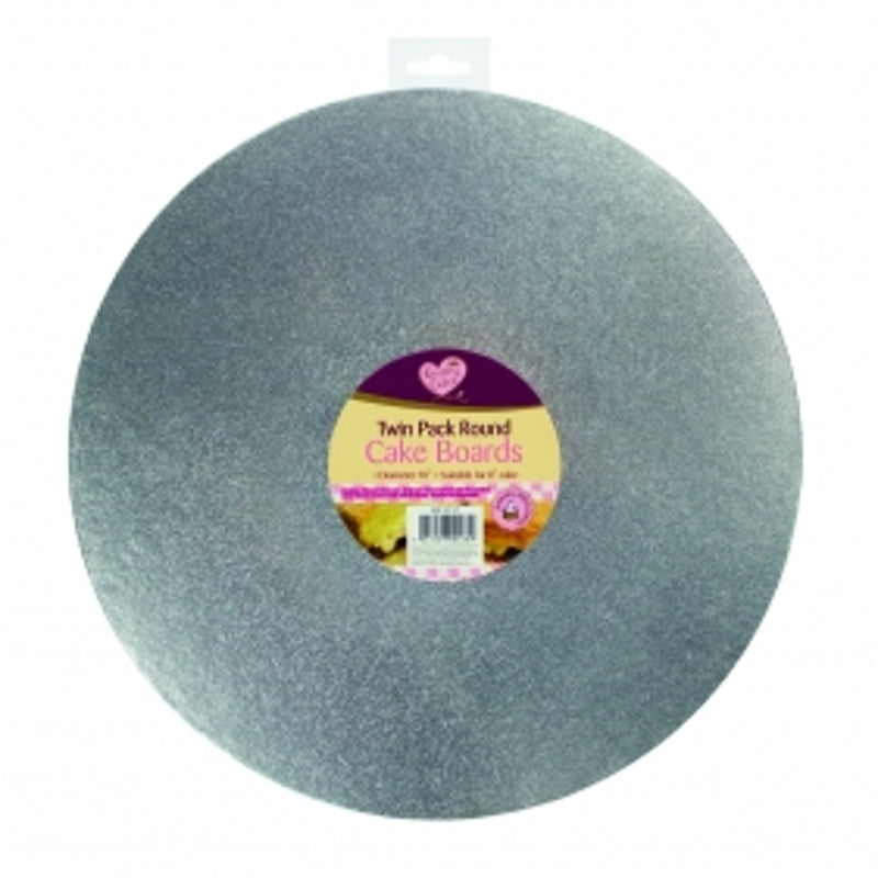 Twin Pack Round Cake Boards