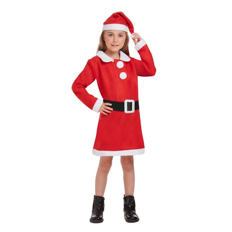 Children's 3 Piece Girl Santa Dress up Costume Ages 10-12 Years – Choice  Wholesale