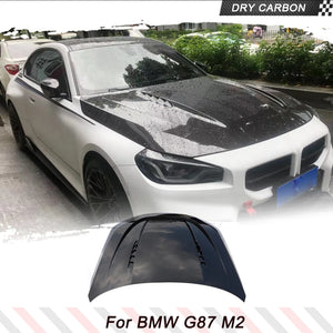 Dry Carbon Car Front Bonnet Hood for BMW 2 Series G87 M2/ 2 Series 230i M240i G42 2022 2023 Car Front Body Engine Kits - Limbotics Motorsports Group
