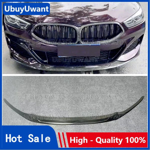 3 Pcs For BMW 8 Series G14 G15 G16 840i 2020-2025 Carbon Fiber Car Styling Front Spoiler Anterior Front lip Bumper Protector - Limbotics Motorsports Group