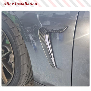 Dry Carbon Car Side Fender Air Intake Cover for BMW 4 Series F32 F33 F36 2014-2019 Air Vent Fender Cover Trim Sticker - Limbotics Motorsports Group