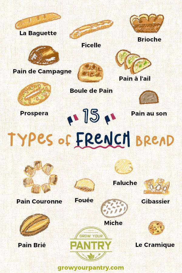 types_of_french_bread_infographic
