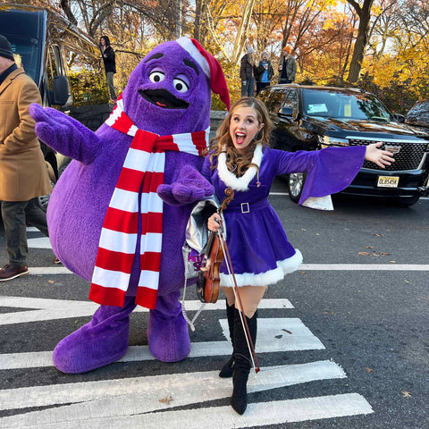 julie mollo nyc parade macys thanksgiving day amanda shaw mcdonalds