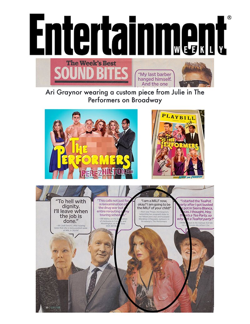 Julie mollo feature in entertainment weekly