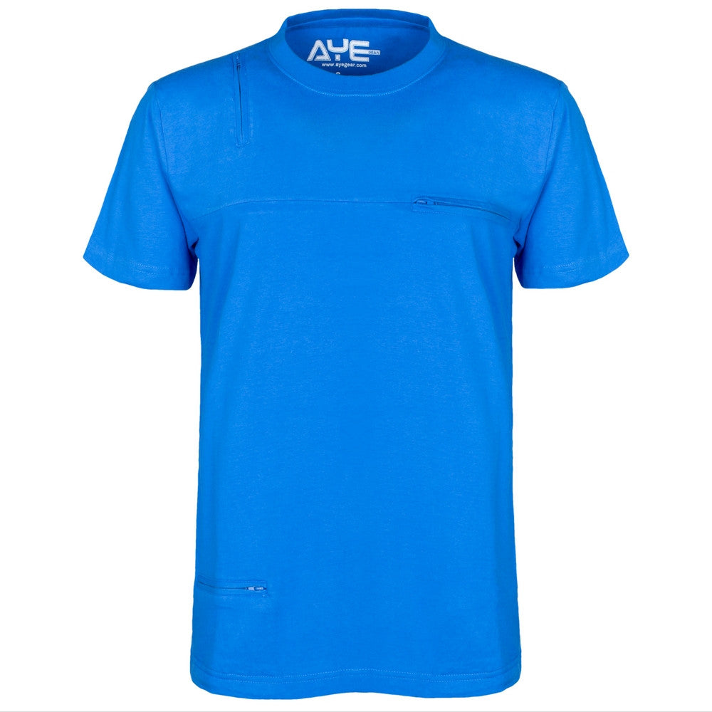 Ayegear Multipocket Tshirt 5 Pockets Functional Pickpocket Proof