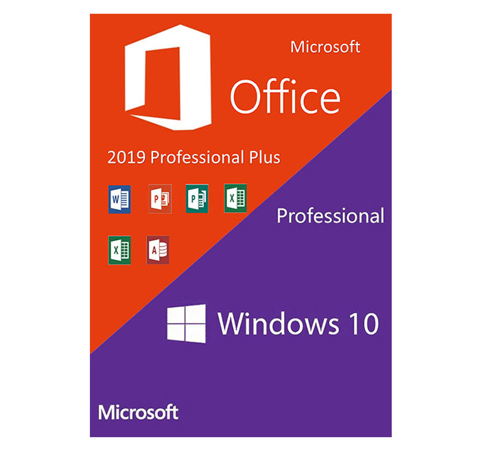 Buy the Best Offer MS Windows 10 Pro + MS Office 2019 Pro Plus
