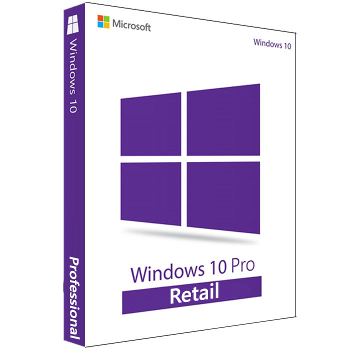 Buy Microsoft Windows 10 Pro Professional Retail Product Key