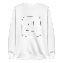 Load image into Gallery viewer, logo unisex premium white sweatshirt