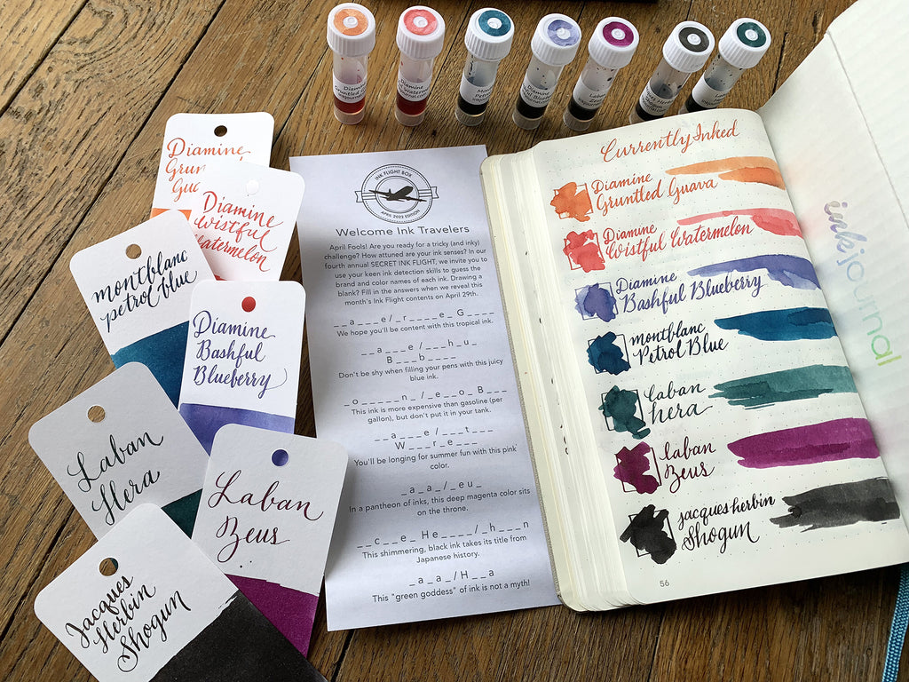 Ink Flight #1 Reveal – inkjournal