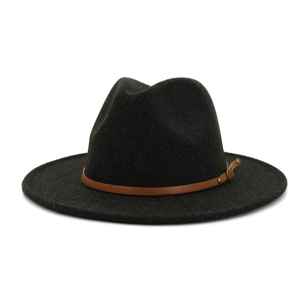 Belted Wool Panama Hat – Nigh Road