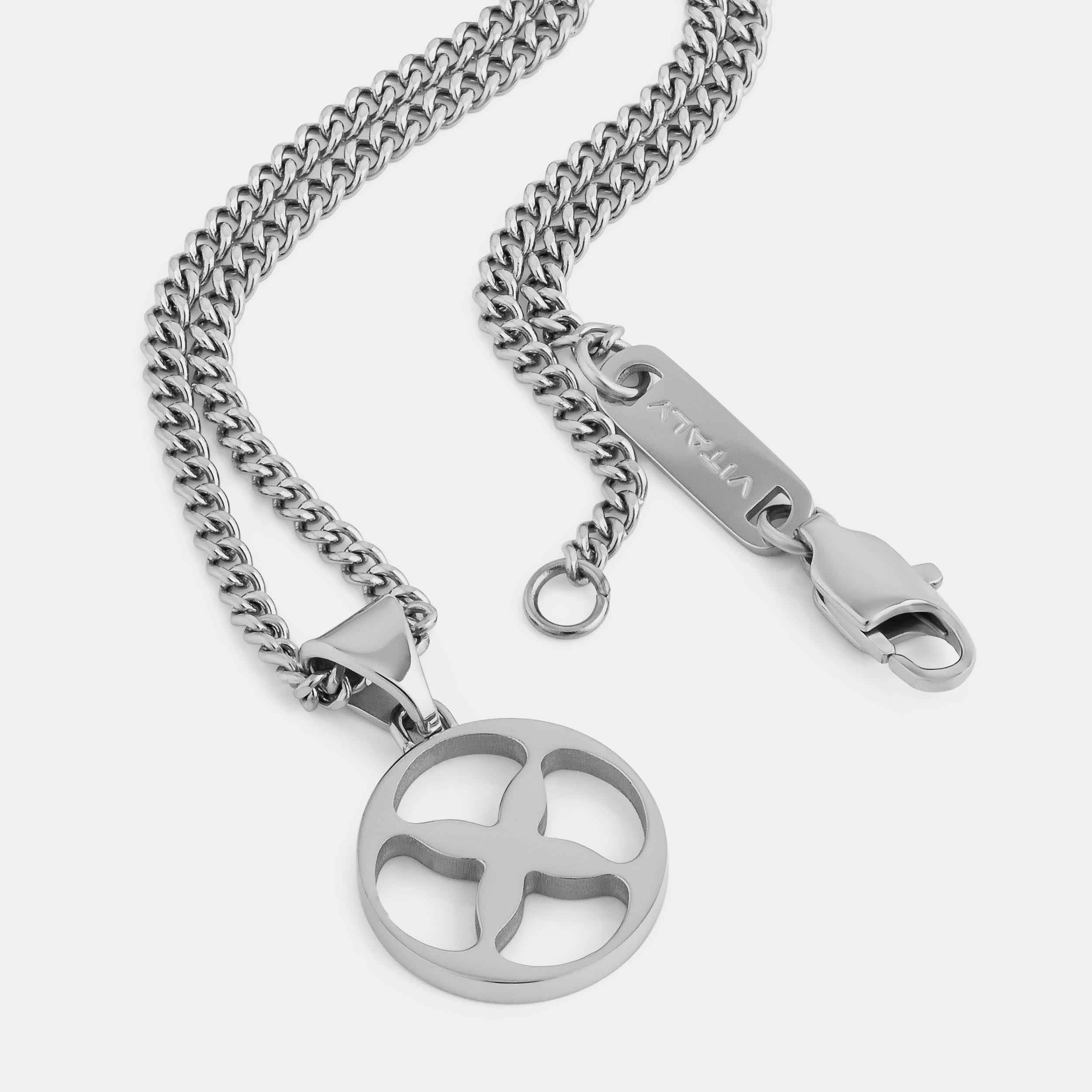 Vitaly Safeguard Pendant  100% Recycled Stainless Steel Accessories