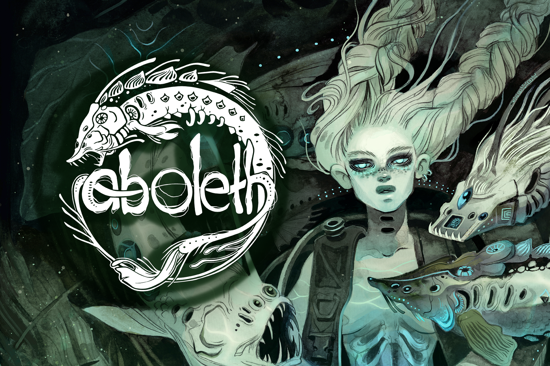 Aboleth Collection Banner for WURMroup store featuring the logo and artwork for their debut album Benthos