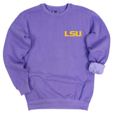LSU Pep Squad Comfort Colors Pullover