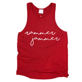 Rammer Jammer Pride Script Open Back Tank