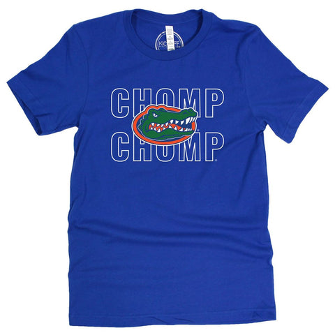 University of Florida Outline Short Sleeve T-shirt in Royal Blue