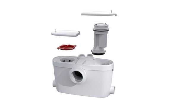 saniflo toilet installation diagram