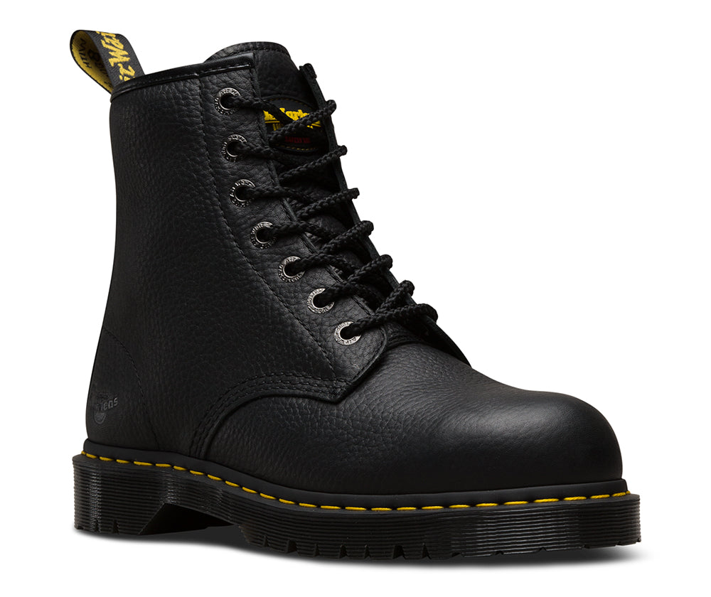 Dr Martens Icon 7B10 STEEL TOE Black boot 12231001 – Famous Rock Shop