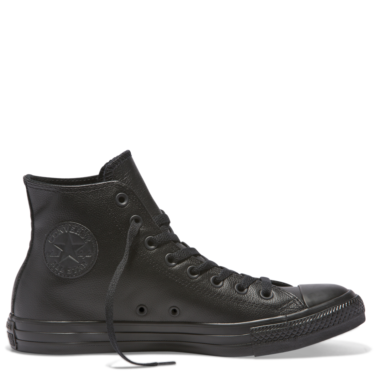 Converse Black Mono Leather Hi Sneaker 135251 – Famous Rock Shop