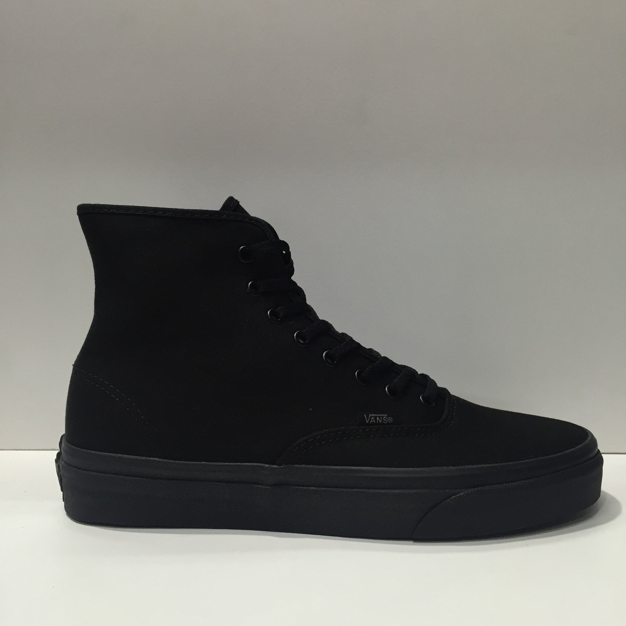 vans high black