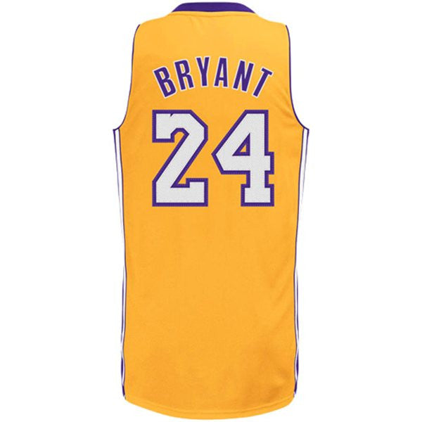 Adidas NBA Jersey Lakers BRYANT #24 Yellow – Famous Rock Shop