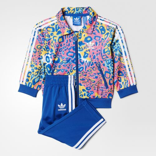 Adidas Originals Kids Printed Track Suit Multi/Blue – Famous Rock Shop