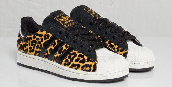 adidas superstar leopard print