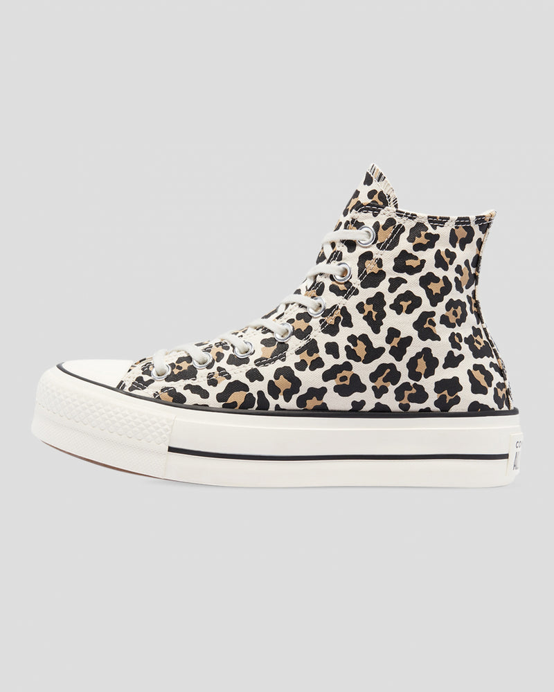 ladies converse leopard print