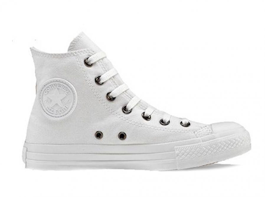 converse all star monochrome ox white