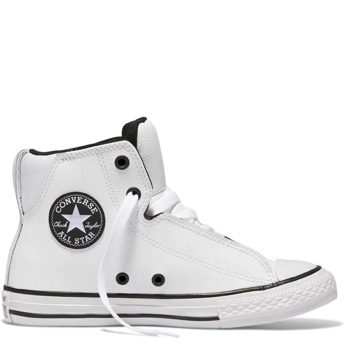 all star converse leather high tops
