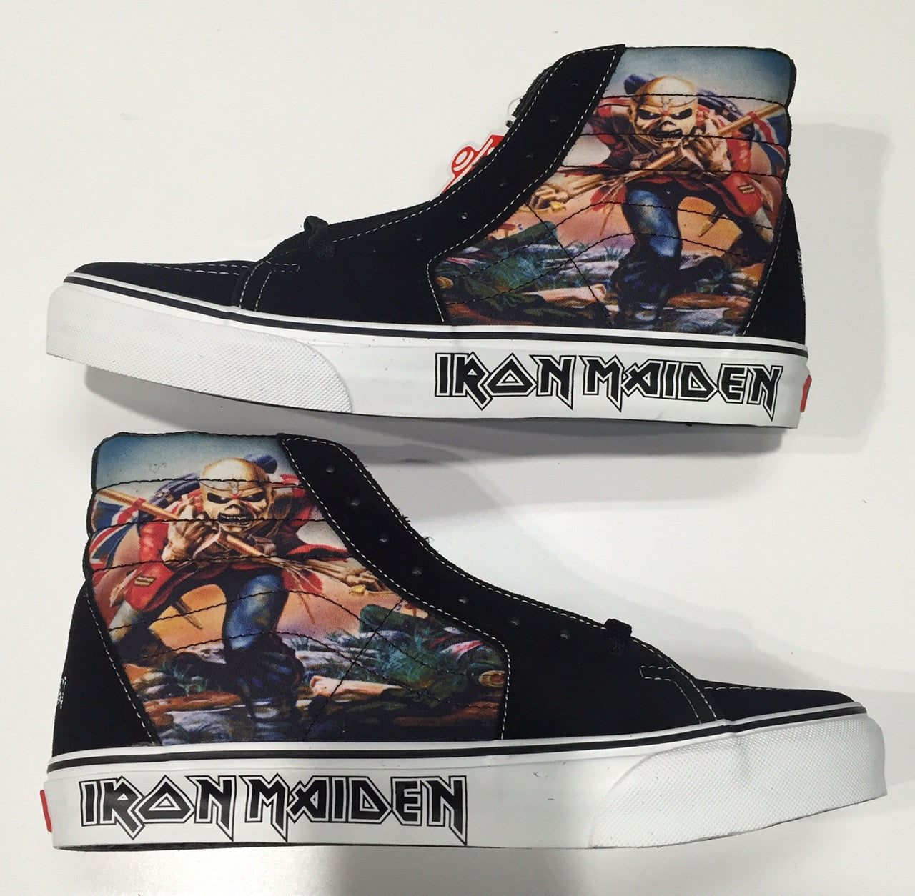 iron maiden vans shoes