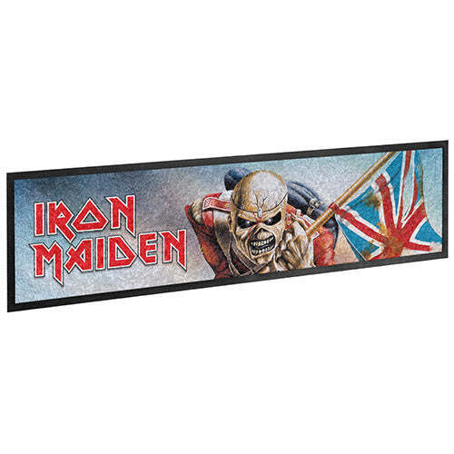 Iron Maiden trooper Logo Bar Runner – Famous Rock Shop