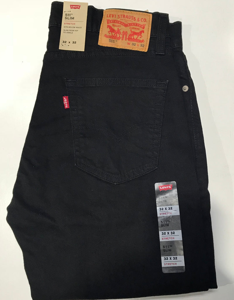 Levis 511 Slim Stretch Black 04511-1907 – Famous Rock Shop