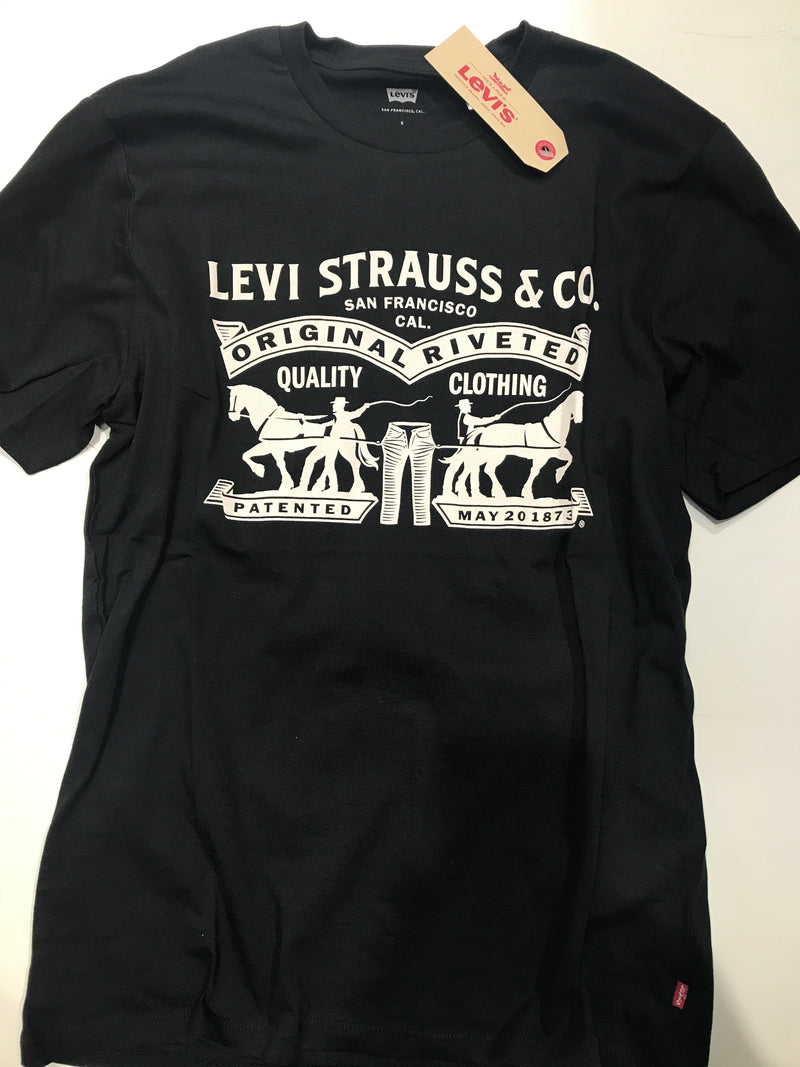 levi's 2 horse t shirt