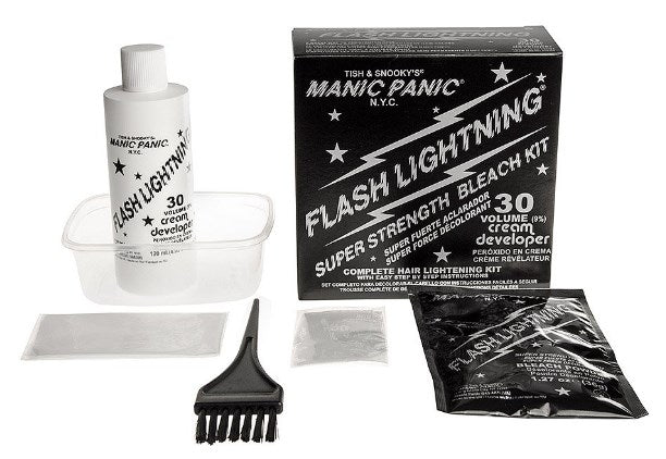7. Manic Panic Flash Lightning Hair Bleach Kit, 30 Volume - wide 6